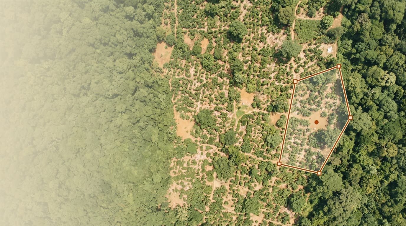 Un envoi de cacao regroupe des centaines de parcelles de petits producteurs dans un seul fichier de parcelles