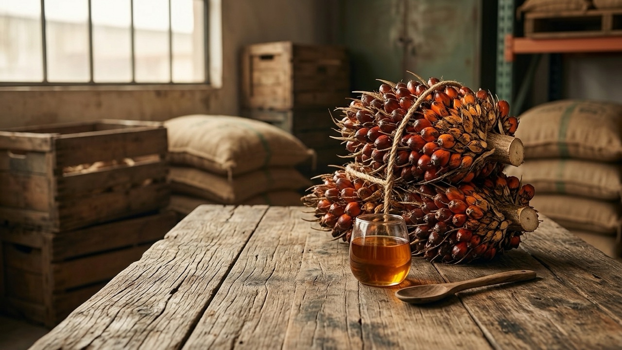 Palm oil products covered by this EUDR HS code reference